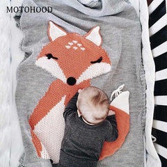 Fox Ear Baby Blankets