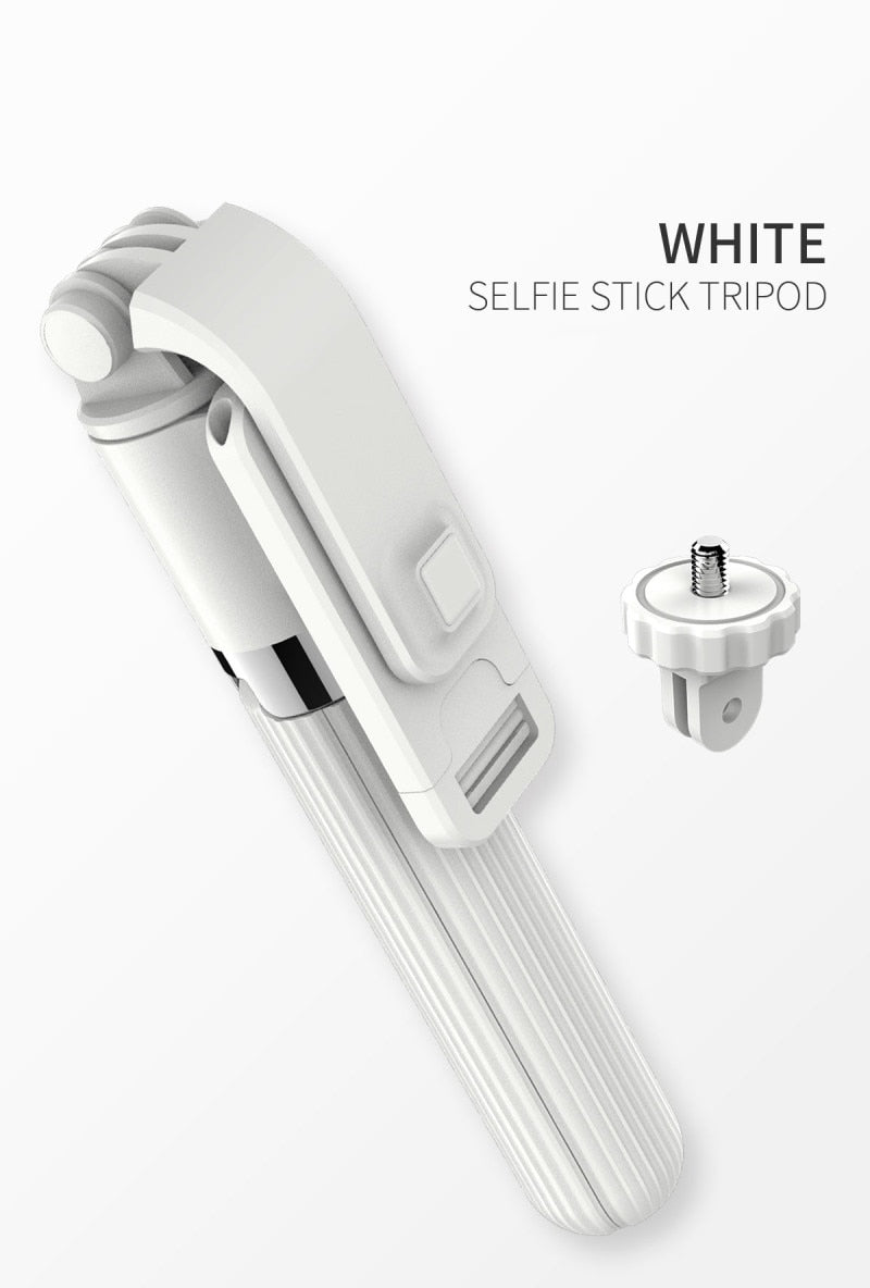 New 3 In 1 Wireless Bluetooth Selfie Stick