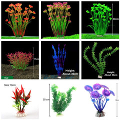 Beautiful Plastic Artificial Aquarium Plants