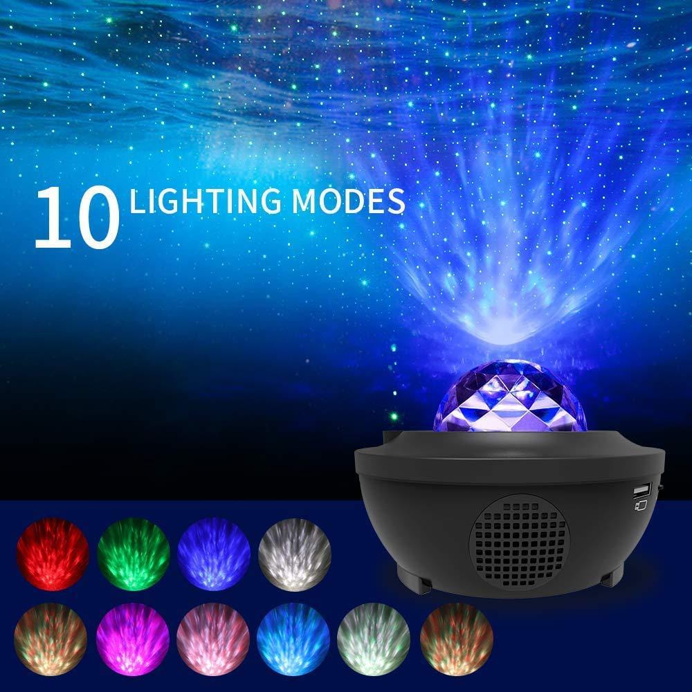 Colorful Starry Sky Projector