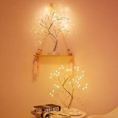 LED Copper Wire Night Light Tree