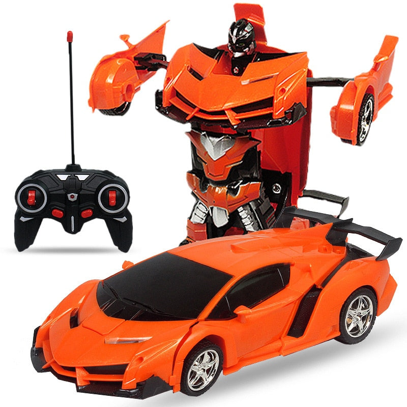 2 in 1 Electric RC Car Transformation Robots