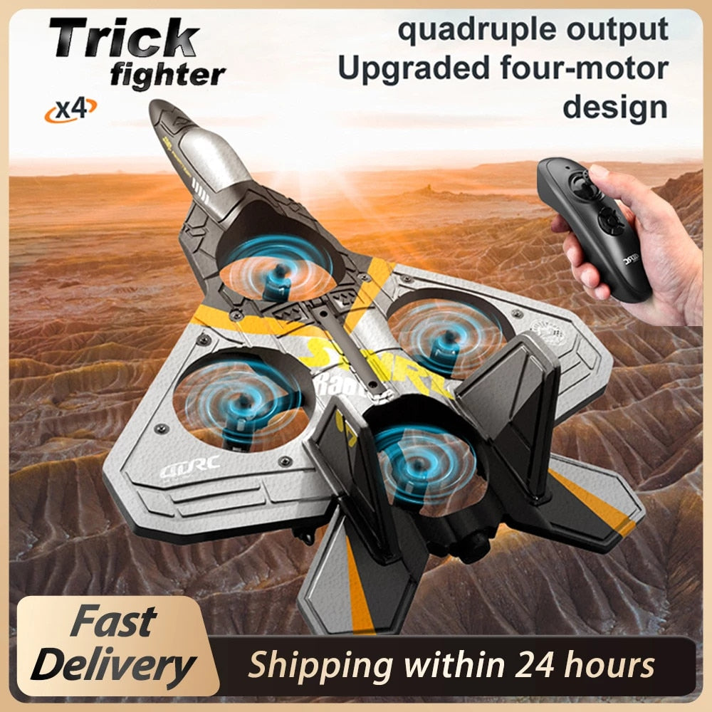 NEW V17 Gravity Sensing RC Plane 2.4G Fighter