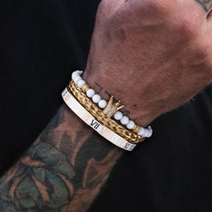 Gold Color Skull Bracelet