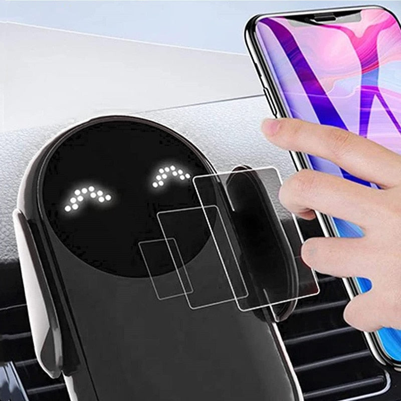 30W Car Wireless Charger Phone Holder