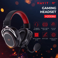 HAVIT H2008d Wired Gaming Headset