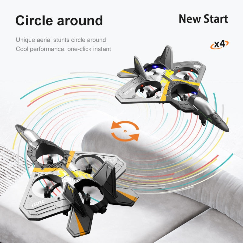 NEW V17 Gravity Sensing RC Plane 2.4G Fighter