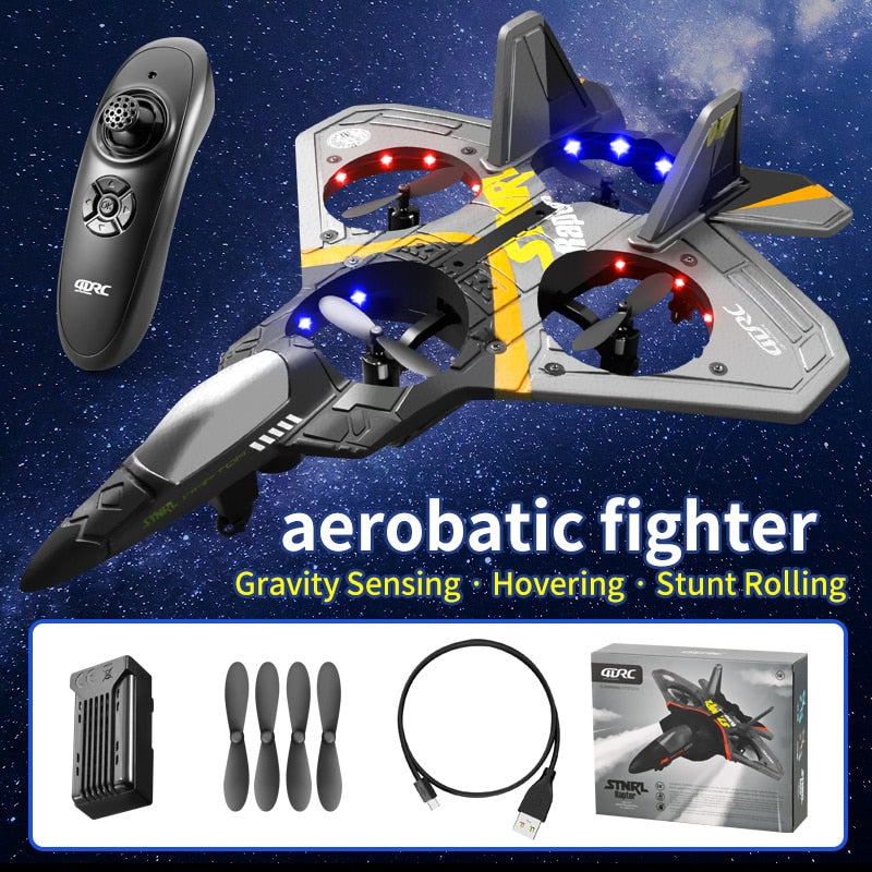 NEW V17 Gravity Sensing RC Plane 2.4G Fighter