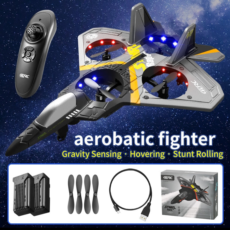 NEW V17 Gravity Sensing RC Plane 2.4G Fighter