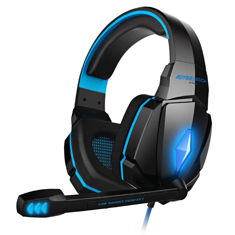 Game Headphones Gaming Headsets Bass