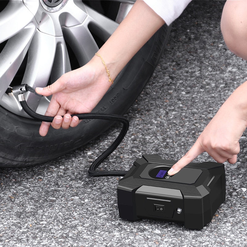 Portable Air Compressor Auto Motorcycle Air Pump