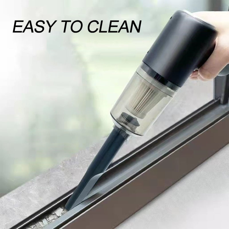 Dual-Use Portable Car Vacuum Cleaner