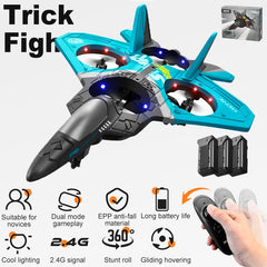 NEW V17 Gravity Sensing RC Plane 2.4G Fighter