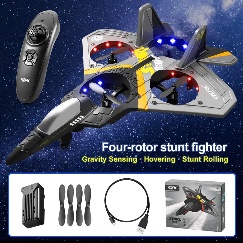 NEW V17 Gravity Sensing RC Plane 2.4G Fighter