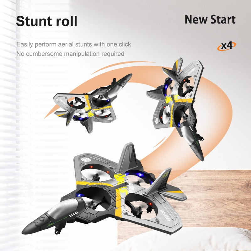 NEW V17 Gravity Sensing RC Plane 2.4G Fighter