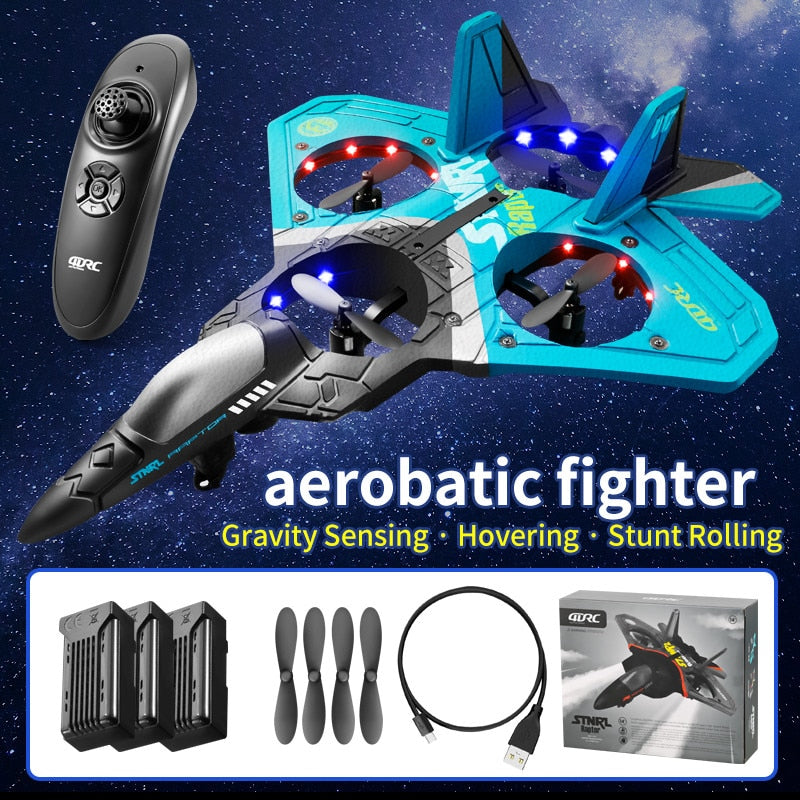 NEW V17 Gravity Sensing RC Plane 2.4G Fighter