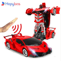 2.4Ghz Induction Transformation Robot Car