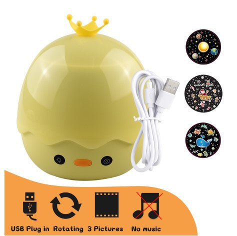 USB Rotating Remote Control Star Night Light