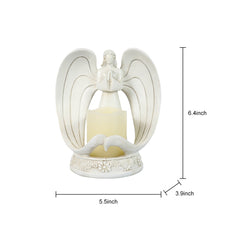 Nordic Style Resin Angel Electronic Candle